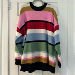 Show Me Your MuMu Multicolor Striped Mini Dress